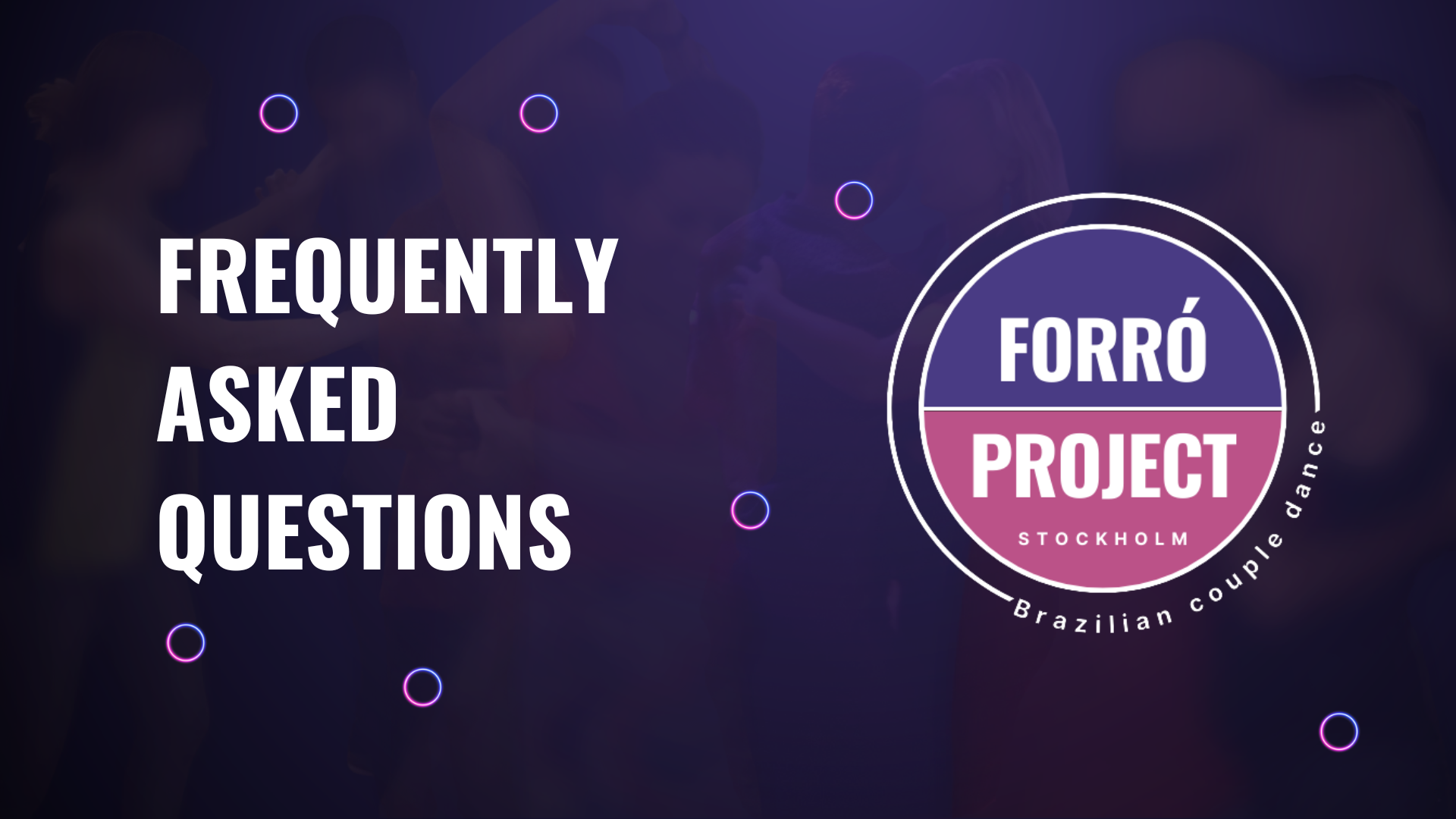 A frequently asked questions list